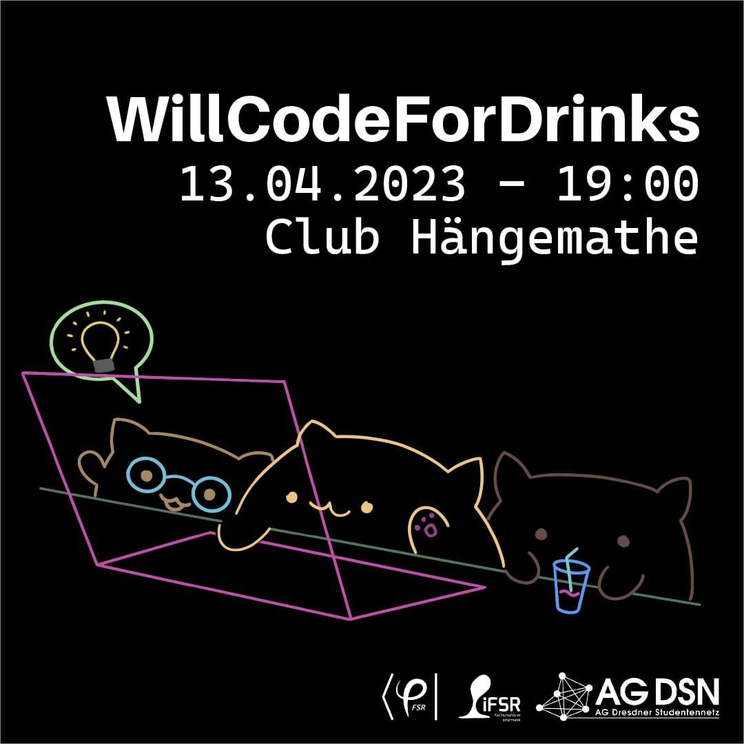 WillCodeForDrinks