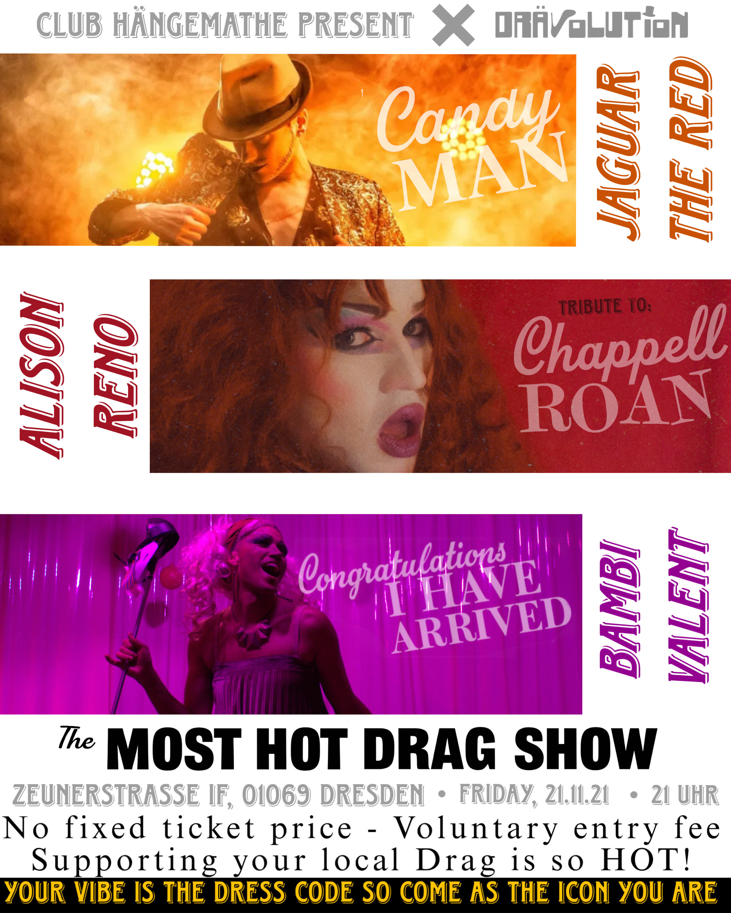 Teaserbild für die Veranstaltung 'The most HOT Drag Show'